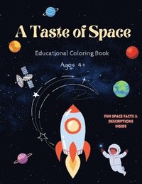 bokomslag A Taste of Space Educational Coloring Book