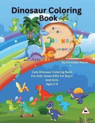 Dinosaur Coloring Book Club 1