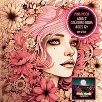 bokomslag Pink Moon Adult Coloring Book
