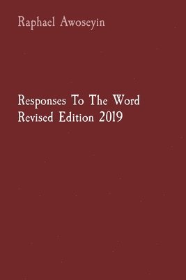 bokomslag Responses To The Word Revised Edition 2019