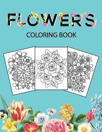 bokomslag Flowers Coloring Book