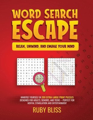 Word Search Escape Relax, Unwind, and Engage Your Mind 1