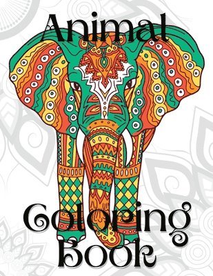 bokomslag Animal Mandala Coloring Book