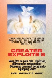 bokomslag Greater Exploits - 8 - Témoignages parfaits et images du SAINT-ESPRIT pour de plus grands exploits