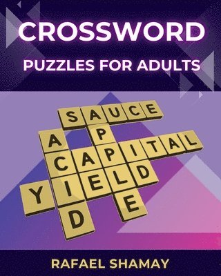 bokomslag Crossword Puzzle Book for Adults