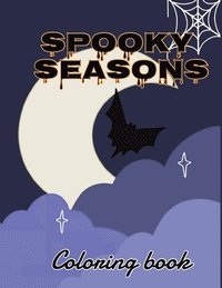 bokomslag Spook Seasons coloring book