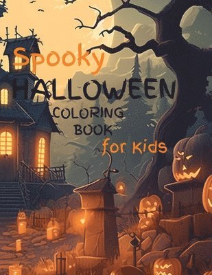 Spooky Halloween Coloring Book for Kids 1