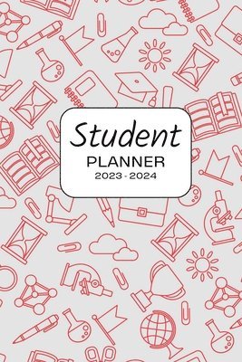 bokomslag 2023 - 2024 Student Planner (RED)