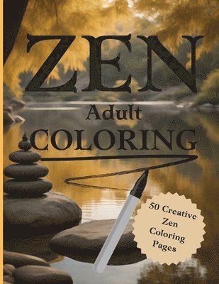 bokomslag Zen Coloring Book for Adults.