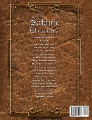 bokomslag Satanic Chronicles