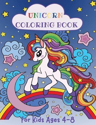 bokomslag Unicorn Coloring Book