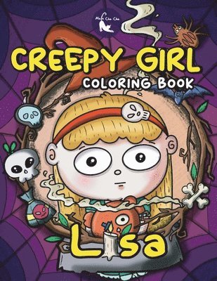 Creepy Girl Lisa Coloring Book 1