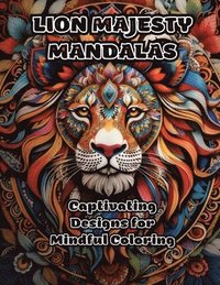 bokomslag Lion Majesty Mandalas