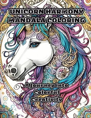 Unicorn Harmony Mandala Coloring