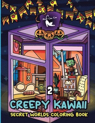 Creepy Kawaii Secret Worlds Coloring Book 2 1