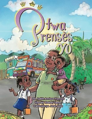 bokomslag Two Prenss Yo (Creole version of Meet the Three Princesses)