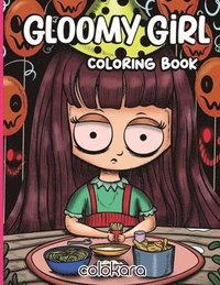 bokomslag Gloomy Girl Coloring Book