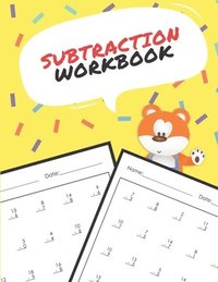 bokomslag Subtraction Workbook: One Page A Day Math Single and Double Digit Subtraction Problem Workbook for Prek to 1st Grade Students