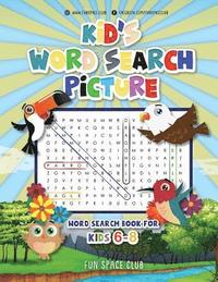 bokomslag Kid's Word Search Picture: Word Search Book For Kids 6-8