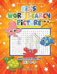 bokomslag Kid's Word Search Picture: Word Search Book for Kids 4-8