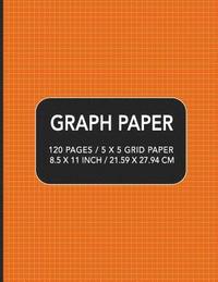 bokomslag Graph Paper: 120 pages / 5 x 5 Grid Paper 8.5 x 11 Inch / 21.59 x 27.94 cm