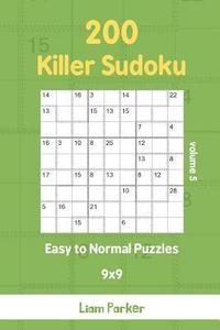 bokomslag Killer Sudoku - 200 Easy to Normal Puzzles 9x9 vol.5