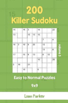 bokomslag Killer Sudoku - 200 Easy to Normal Puzzles 9x9 vol.5