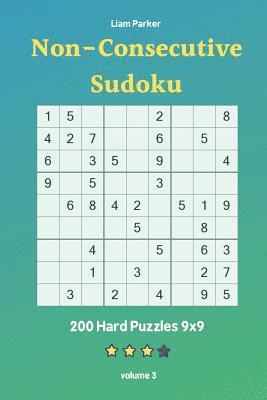 bokomslag Non-Consecutive Sudoku - 200 Hard Puzzles 9x9 vol.3