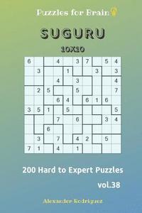 bokomslag Puzzles for Brain - Suguru 200 Hard to Expert Puzzles 10x10 vol.38