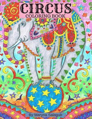 bokomslag Circus coloring book