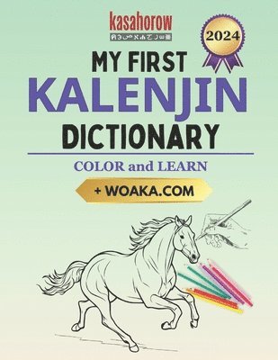 bokomslag My First Kalenjin Dictionary: Colour and Learn Kalenjin