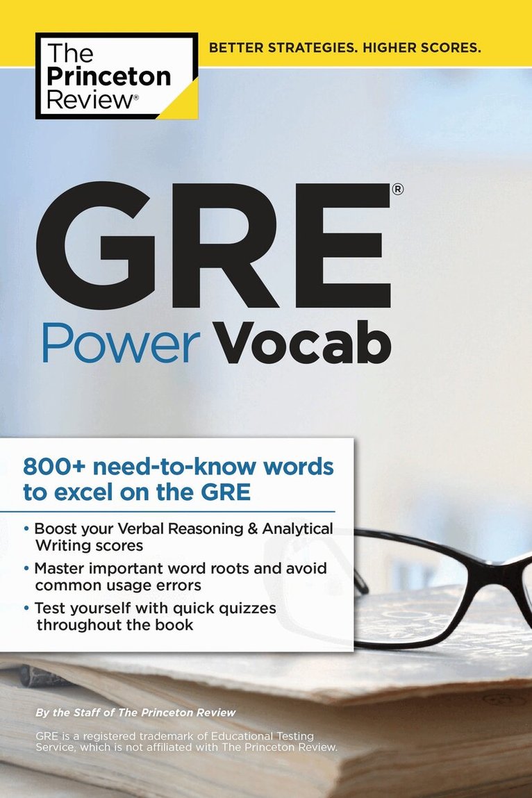 The Princeton Review - GRE Power Vocab, Häftad