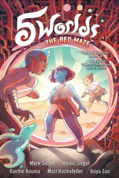 Mark Siegel, Alexis Siegel - 5 Worlds Book 3: The Red Maze, Häftad