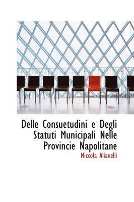 Delle Consuetudini E Degli Statuti Municipali Nelle Provincie Napolitane 1