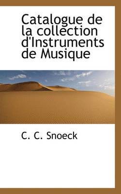 Catalogue de la collection d'Instruments de Musique 1