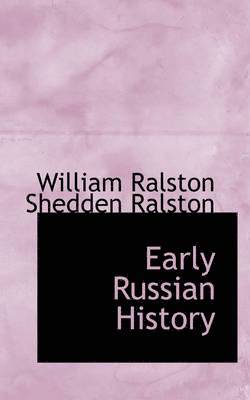 bokomslag Early Russian History