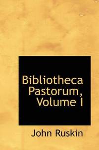bokomslag Bibliotheca Pastorum, Volume I