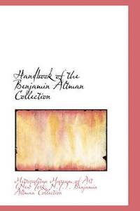 bokomslag Handbook of the Benjamin Altman Collection