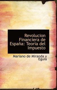 bokomslag Revolucion Financiera de Espaa