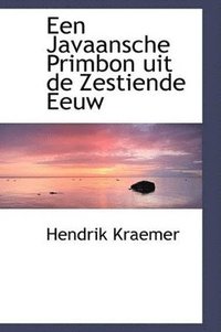 bokomslag Een Javaansche Primbon Uit de Zestiende Eeuw