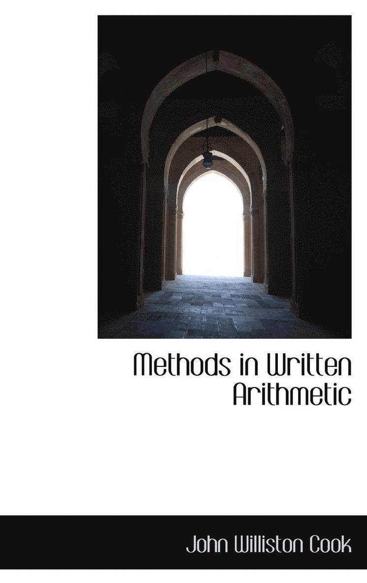 Methods in Written Arithmetic 1