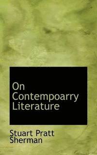 bokomslag On Contempoarry Literature