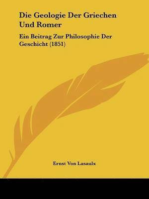 bokomslag Geologie Der Griechen Und Romer