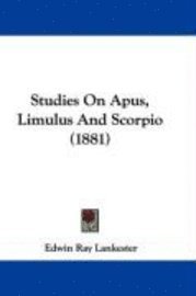bokomslag Studies on Apus, Limulus and Scorpio (1881)