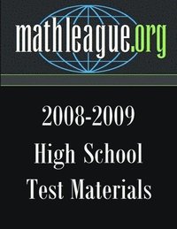 bokomslag High School Test Materials 2008-2009