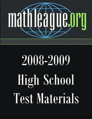 High School Test Materials 2008-2009 1