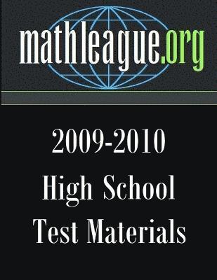 High School Test Materials 2009-2010 1