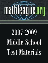 bokomslag Middle School Test Materials 2007-2009