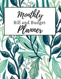 bokomslag Monthly Bill and Budget Planner