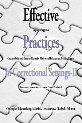 Effective Practices in Correctional Settings-II 1